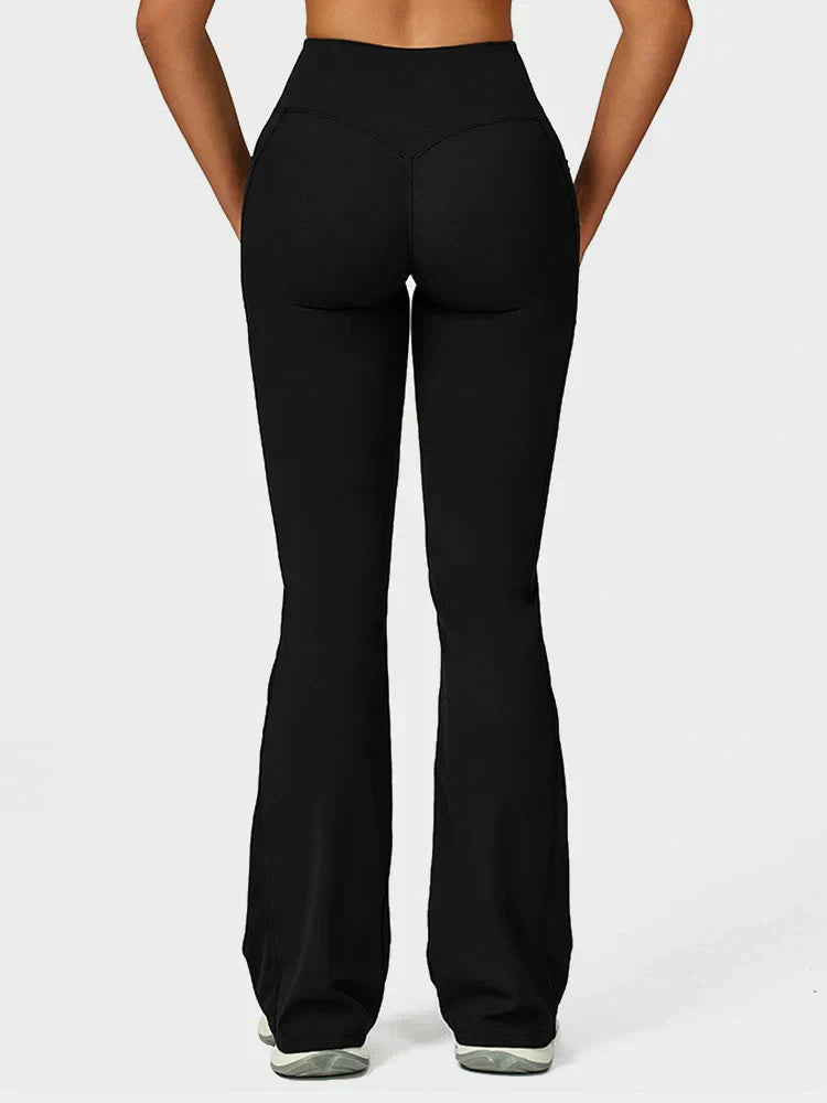 MAGIC CURVE High-Waist Flare Lounge Pants