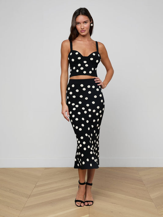 Polka Dot Two-Piece Set