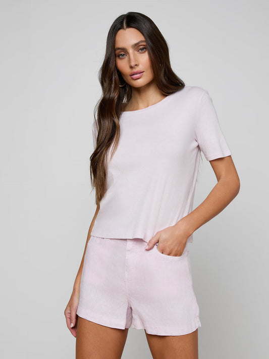 Soft Lounge Tee & Shorts Set